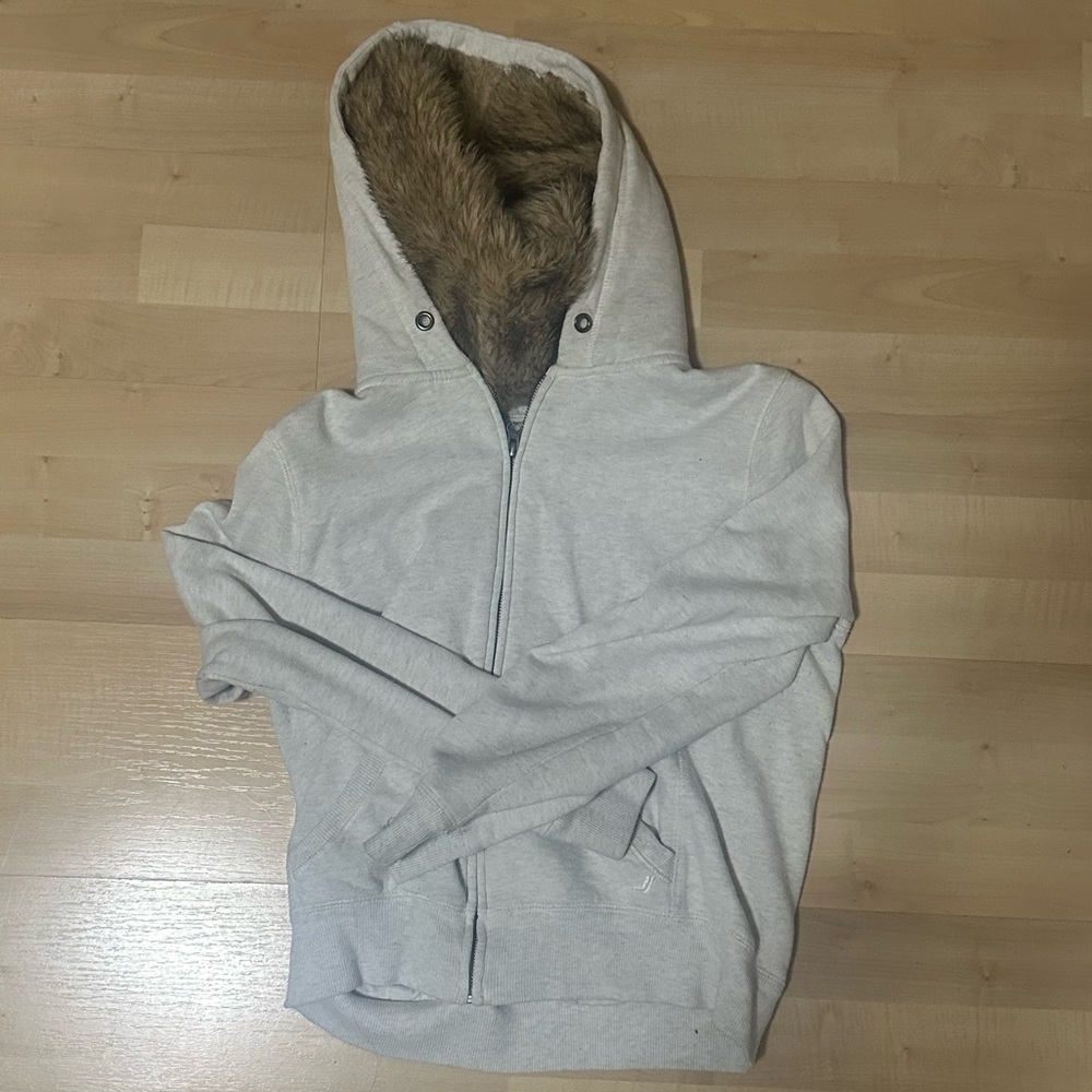 Joe Fresh Zip-up Hoodie With Fur